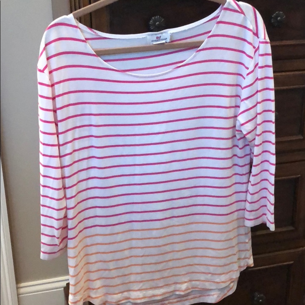 Vineyard vine ombré shirt